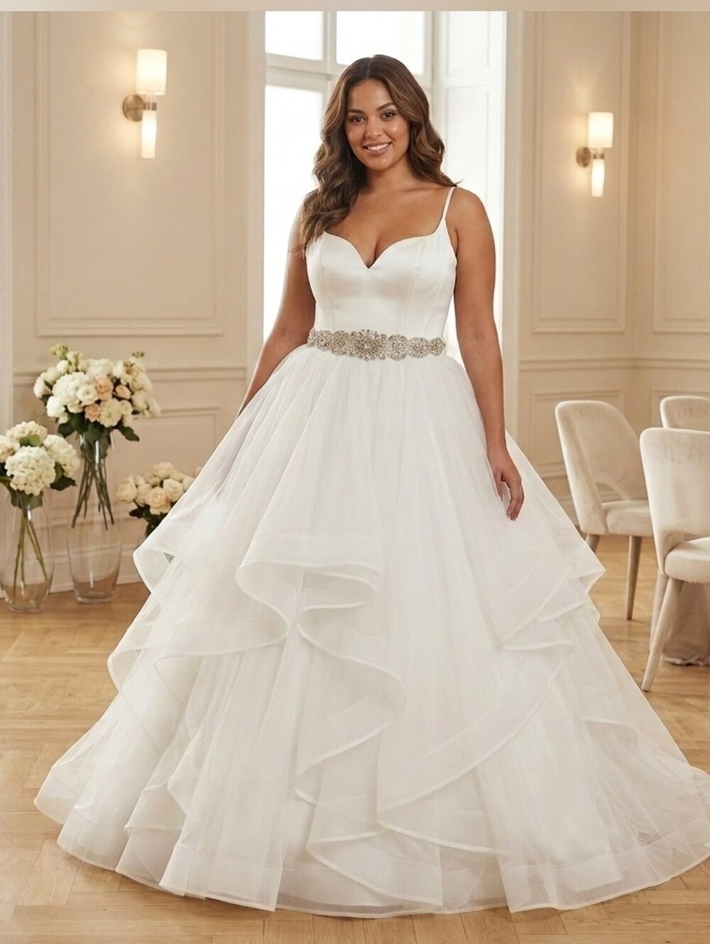 Calle Blanche L'Amour Size 14 Wedding Ballgown